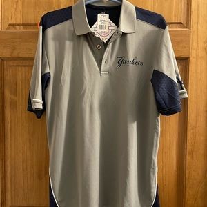 New York Yankees Golf Shirt Medium